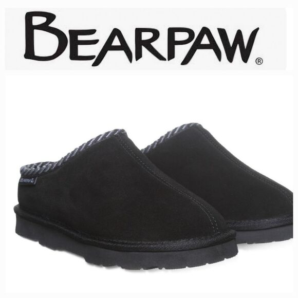 BearPaw Tabitha Slipper- Black - Picture 1 of 12